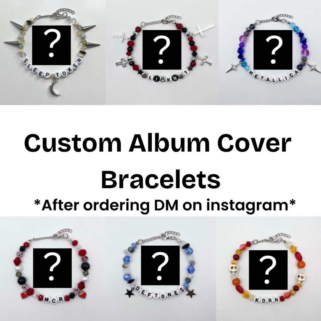 Custom Album Cover Bracelet