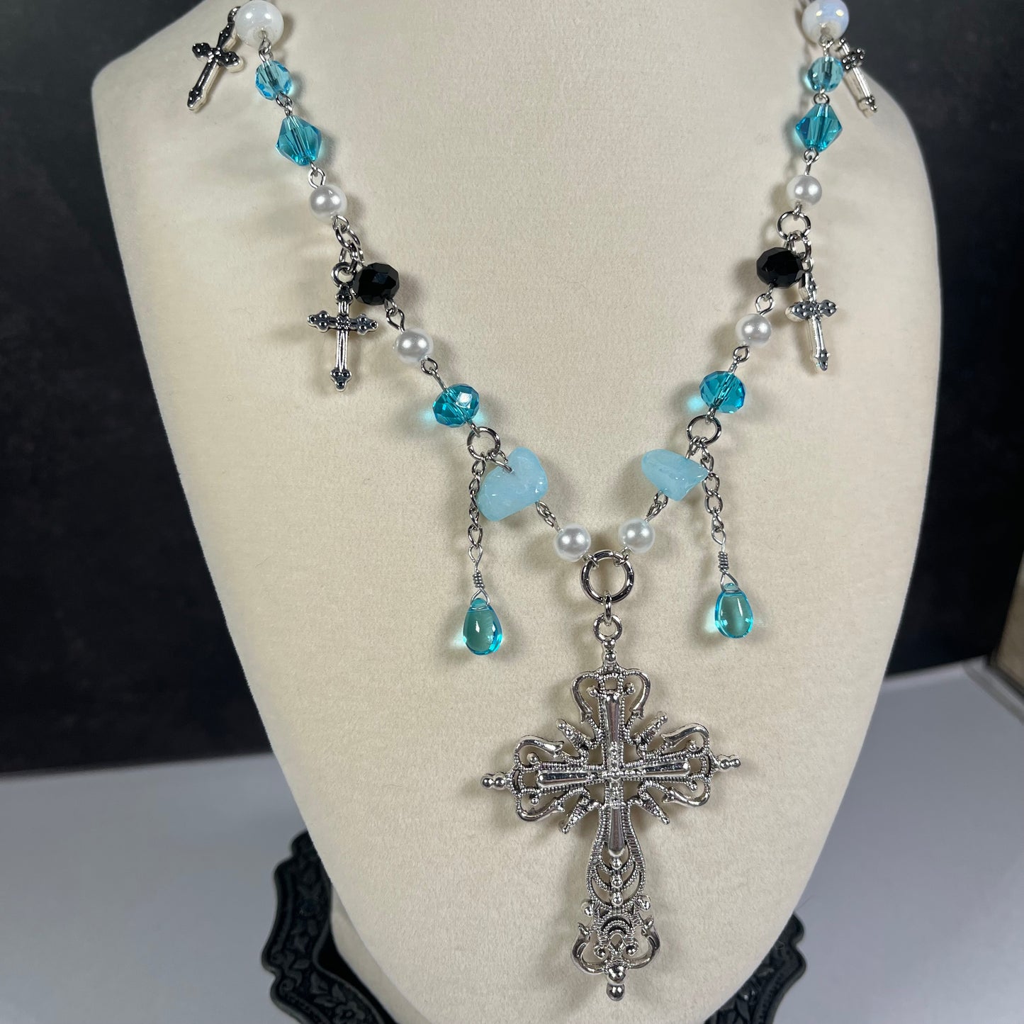 Celestial Faith Cross Necklace